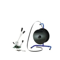 Kunststof omsnoeringsband voor korte rol bandlengte 500 m bandbreedte 13 mm, VE = 4 rollen
