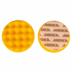 Mirka gewafelde pad geel 85 mm artikel afbeelding