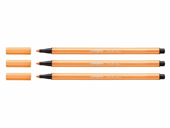 VILTSTIFT STABILO 68/054 NEON ORANJE  artikel afbeelding