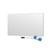 Whiteboard, zonder frame geëmailleerd staal, wit b x h x d = 580x430x7 mm, met toebehoren