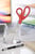Schaar Scotch 18cm universeel rood blister