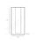 Paperwise/PLA vensterzak 370x160x(2x40)mm, met middenvenster