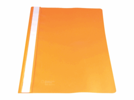 Staples Hechtmap Standaard 1-100 vel, oranje (pak 10 stuks)