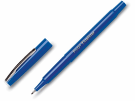 Pilot Fineliner 0,4 mm, blauw (pak 12 stuks)