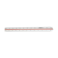 Schaalstok Westcott 30cm 1:100/200/250