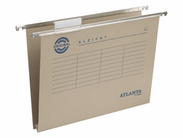 Hangmap Djois Alzicht A4 frontaal recycled U-bodem 30mm grijs