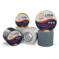 Lionbrand Isolatietape Wit PVC 50mmx10m