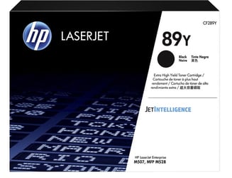 Tonercartridge HP CF289Y 89Y zwart