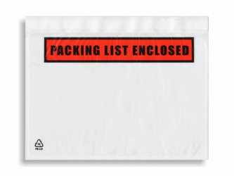 Paklijstenvelop C5 "PACKING LIST ENCLOSED"/ doos 1000 stuks artikel afbeelding