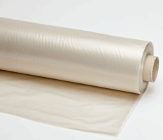 LDPE Bouwfolie Type 100 - 6 mtr. x 50mtr. Transparant. 8,28kg per rol. Dikte 30 my