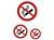 ETIKET HERMA 5736 NIET ROKEN 3ST artikel afbeelding