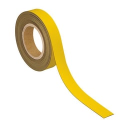 Markeringstape, magneethoudend l x b = 10000x30 mm, VE = 2 stuks geel