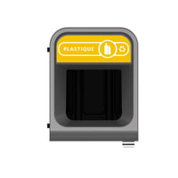Configure Recyclingstation Plastic FR 57 ltr, Rubbermaid