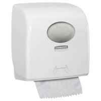 Aquarius™ Slimroll™-rolhanddoekdispenser voor 1 rol kunststof, wit