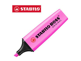 STABILO Boss Original Markeerstift, Beitelvormige Punt, 2 - 5 mm