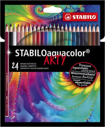 Kleurpotloden STABILO aquacolor 1624-1-20 etui à 24 stuks artikel afbeelding