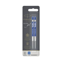 Gelpenvulling Parker blauw 0.7mm blister à 2 stuks
