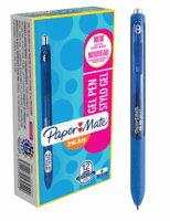 Gelschrijver Paper Mate Inkjoy medium blauw