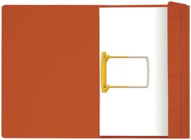 Combimap Secolor folio 1 klep recycled 250gr rood