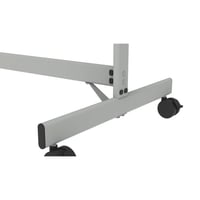 Kantelbord, verrijdbaar van plaatstaal met kunststof coating b x h = 1200x1000 mm
