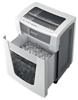 Leitz Leitz IQ Office Pro P5+ Super Micro Cut versnipperaar, 7 vellen, 30 liter, vernietigt: Papier, nietjes, paperclips