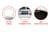 Draagbare kluis Master Lock Safe space met combinatieslot en kabel wit