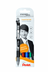 GELSCHRIJVER PENTEL ENERGEL BL77 DRUKKNOP 0.4MM ASS artikel afbeelding
