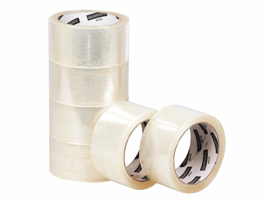 Verpakkingstape Quantore 50mmx60m PP transparant