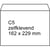 Envelop Raadhuis 162x229mm P/S/pk100