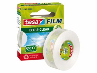 PLAKBAND TESA 57043 19MMX33M ECO TR  artikel afbeelding