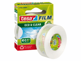 Plakband tesafilm® Eco & Clear 33mx19mm transparant