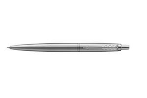 Balpen Parker Jotter XL Monochrome stainless steel medium blister à 1 stuk