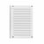 Collegeblok Oxford A4+ muziek 4-gaats 100 pagina's 80gr blauw