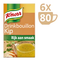 Knorr drinkbouillon kip met tuinkruiden 80 zakjes