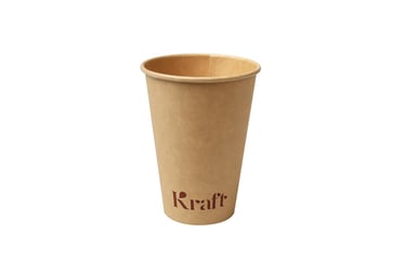 Beker kraft bruin 180ml