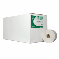 Toiletpapier compact, 1-laags, 150 meter, luxe crêpe voorzien van ECO keurmerk.