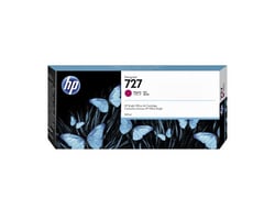 Inktcartridge F9J77A 727 300ml rood artikel afbeelding