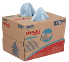 Kimberly Clark Wypall X60 poetsdoek, 1-laags, kleur blauw. Verpakt per 200stuks