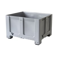 Industriële box 4 voeten grijs