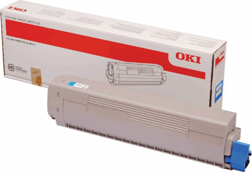 TONERCARTRIDGE OKI 45862816 10K BLAUW artikel afbeelding
